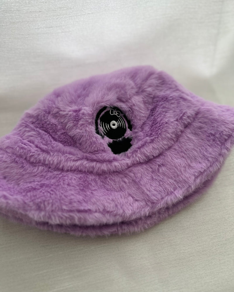 ‘On Wax’ Bucket Hat (Purple)