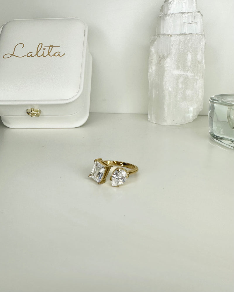 With Pure Love Ring - Gold