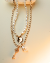 Key To My Heart Necklace - Gold