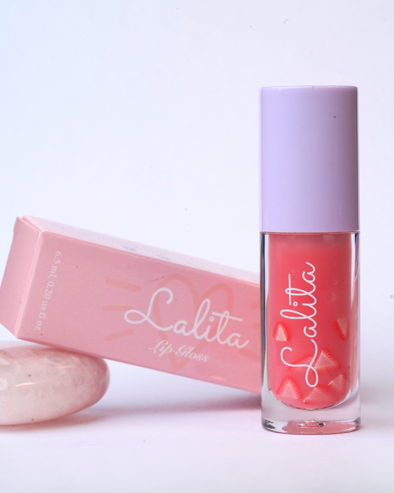 LALITABEAUTY Kiss Me Lip Gloss - Strawberry Kiwi Glitter