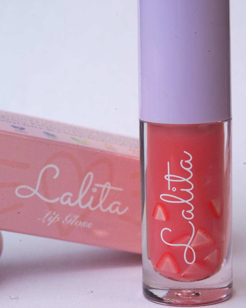 LALITABEAUTY Kiss Me Lip Gloss - Strawberry Kiwi Glitter