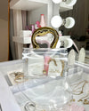 Transparent Queen Bag Gold