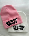 Record Waves Beanie - White