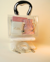 Transparent Queen Bag Silver