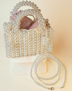 Pearl Baby Box Clutch Bag