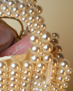 Pearl Baby Box Clutch Bag