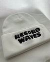 Record Waves Beanie - White