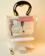 Transparent Queen Bag Gold