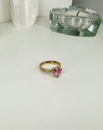 Pink Heart Ring