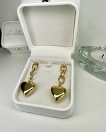 Love Drip Earrings - Gold