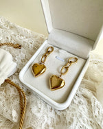 Love Drip Earrings - Gold