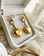 Love Drip Earrings - Gold