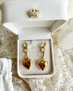 Love Drip Earrings - Gold