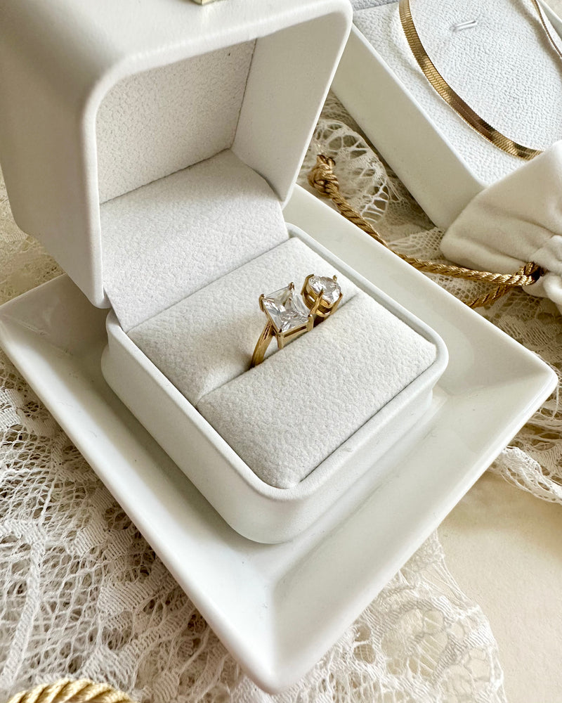 With Pure Love Ring - Gold