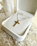 ‘Cross Necklace (gold)