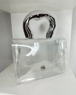 Transparent Queen Bag Silver