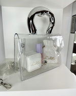 Transparent Queen Bag Silver