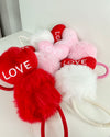 Love Hearts Ponytail Hair Tie