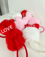 Love Hearts Ponytail Hair Tie