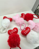 Love Hearts Ponytail Hair Tie