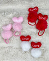 Love Hearts Ponytail Hair Tie